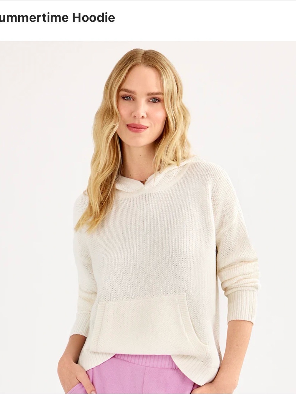 CABI Summertimes Hoodie XS